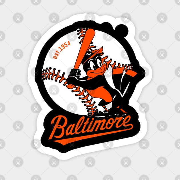 Baltimore Baseball Sticker by vegard pattern gallery